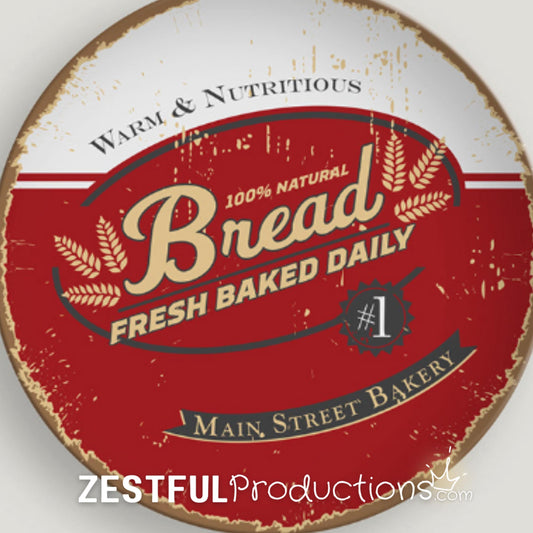 Retro Farmhouse Dinner Plate Set