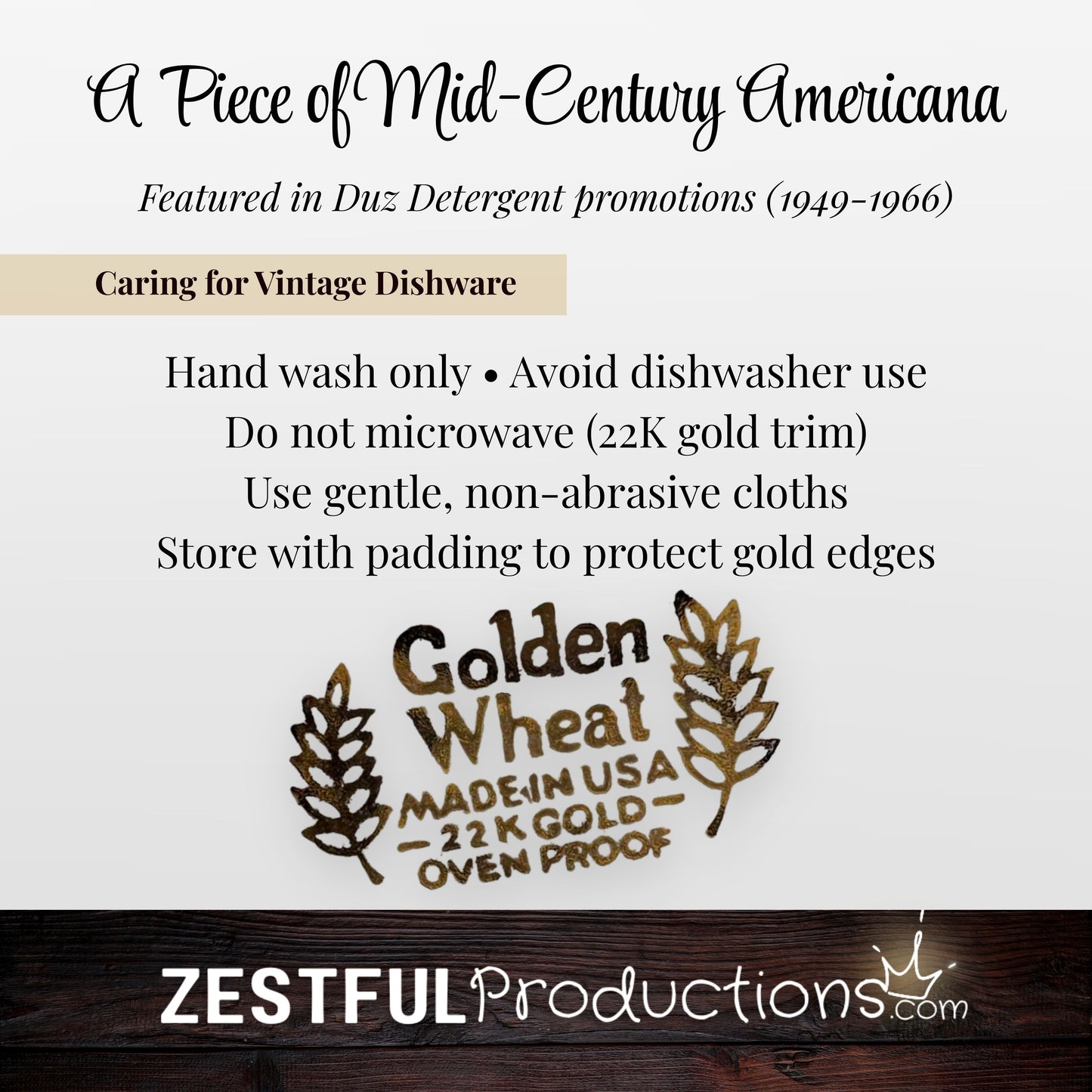 Homer Laughlin Golden Wheat Large Serving Platter