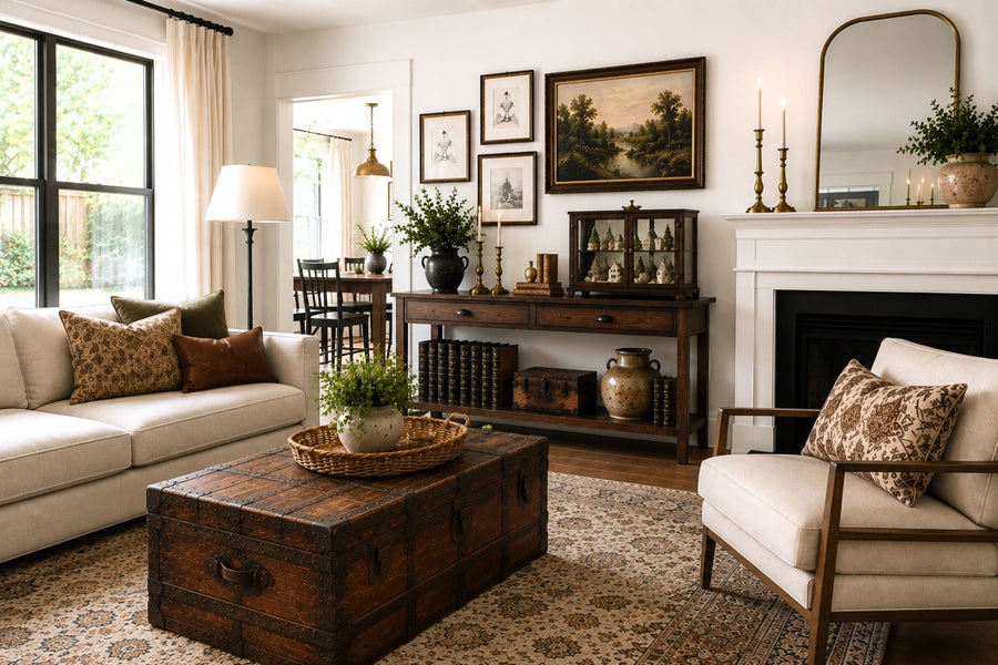How to Style Vintage Finds in a Modern Home