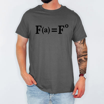Fuck Around and Find Out FAFO Equation Tee