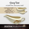 Homer Laughlin Golden Wheat Gravy Boat