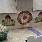 Authentic 1940s Dolly Toy Co Snow Houses Christmas Village (No. 212)