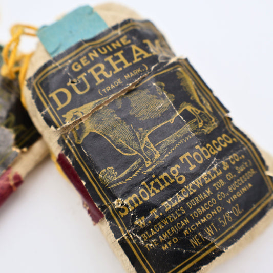 Antique Bull Durham Tobacco Pouches