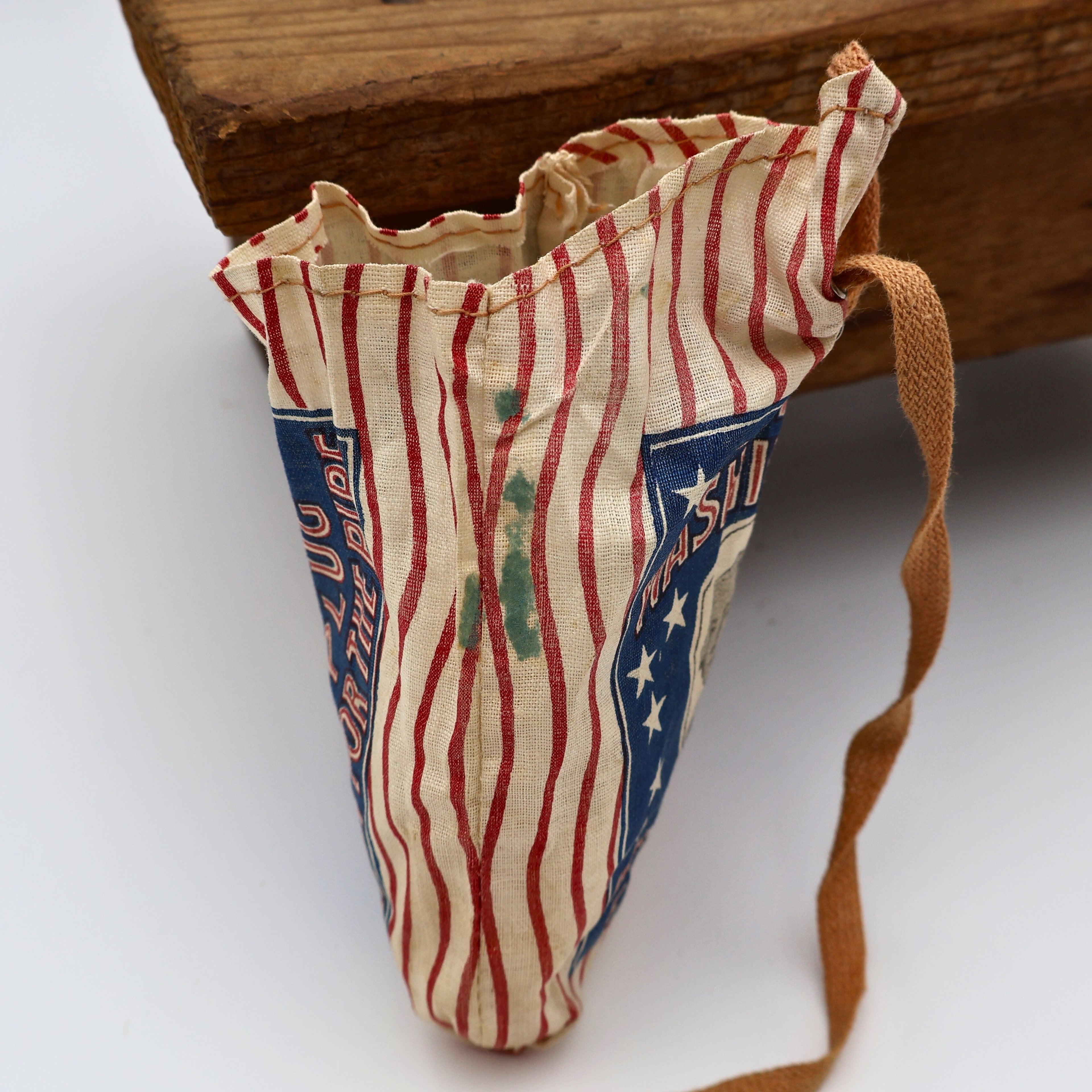 George Washington Cut Plug Tobacco Pouch