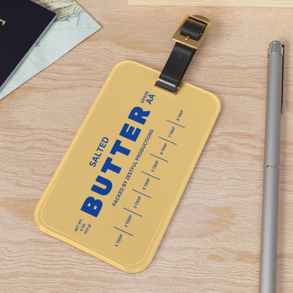 Salted Butter Luggage Tag