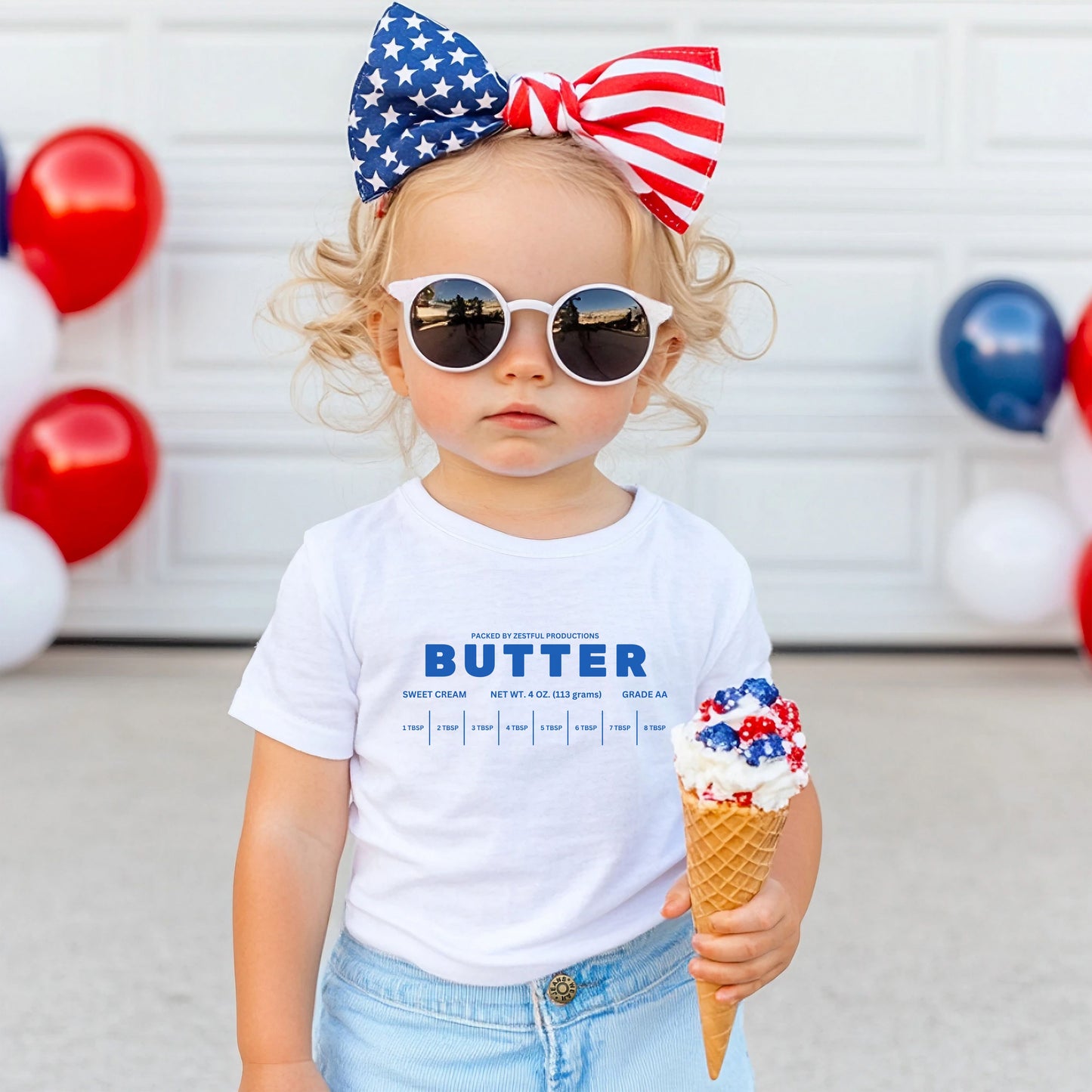 Sweet Cream Butter Toddler Tee