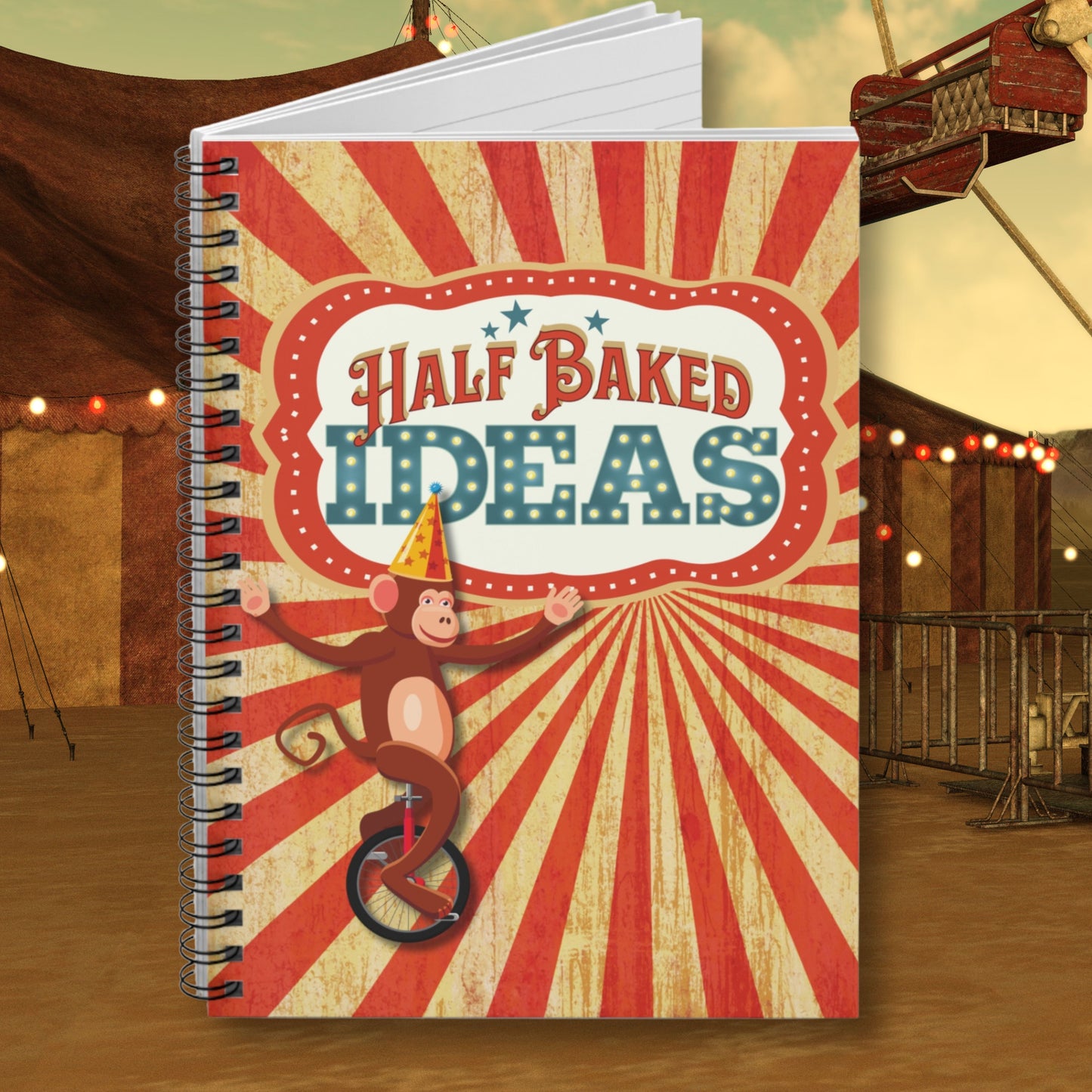 Big Top Spiral Notebook