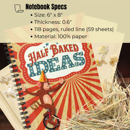 Big Top Spiral Notebook