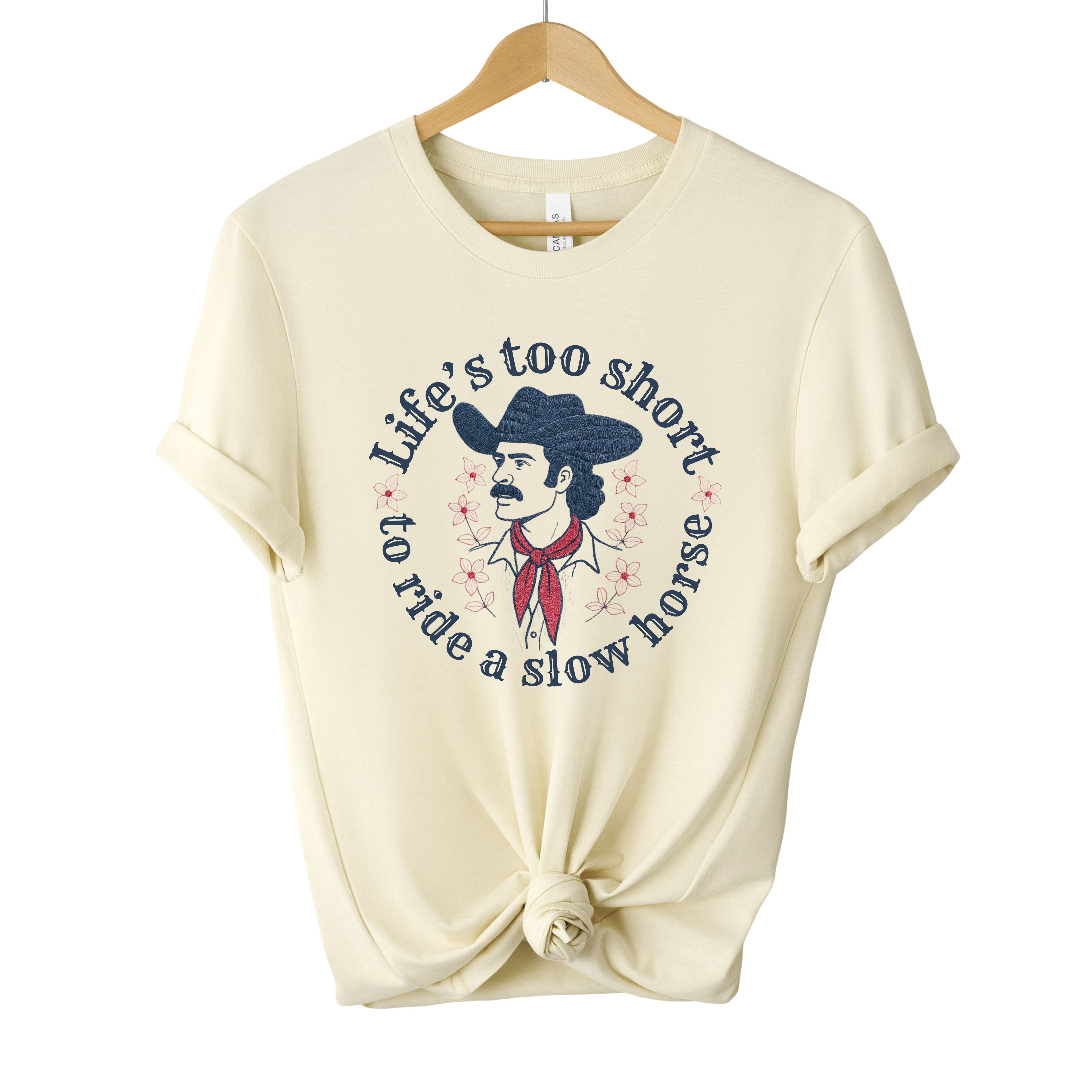 Life's Too Short Western Tee