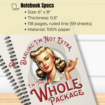 I'm the Whole Package Notebook