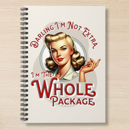 I'm the Whole Package Notebook