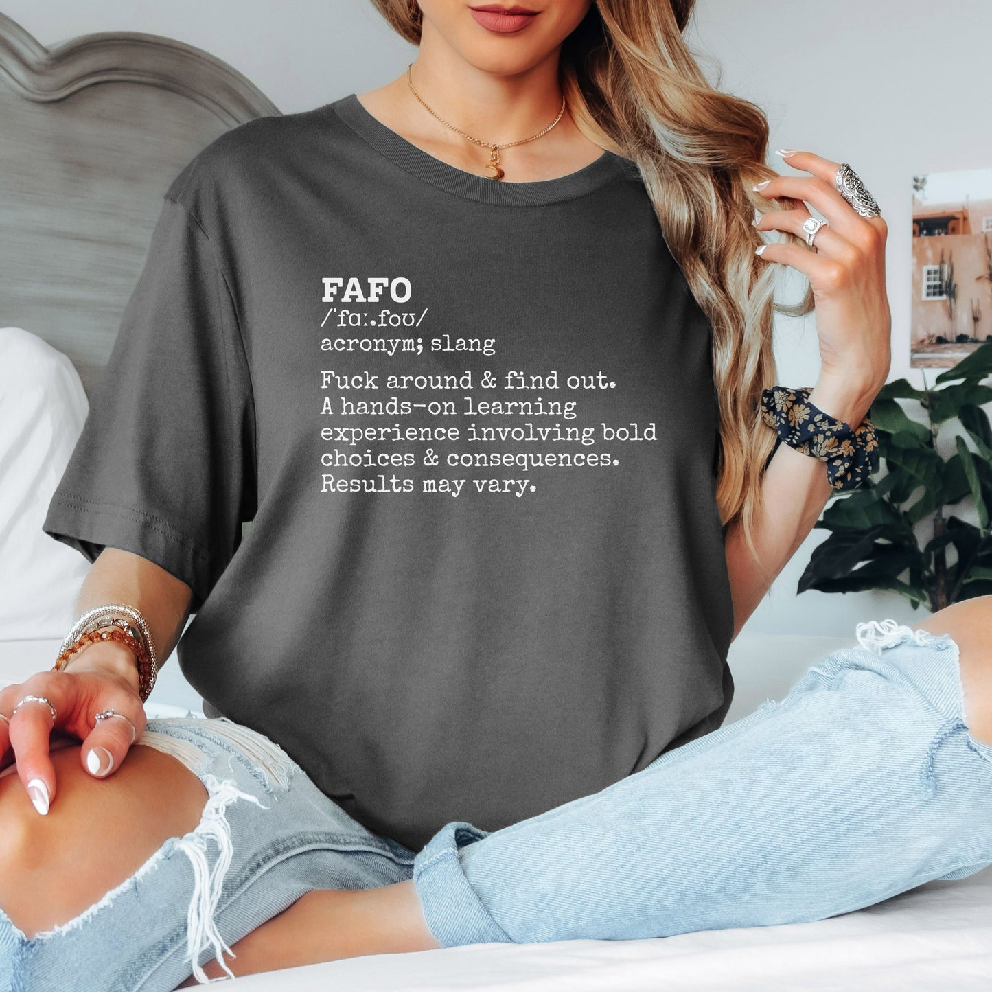 FAFO Definition Statement Tee