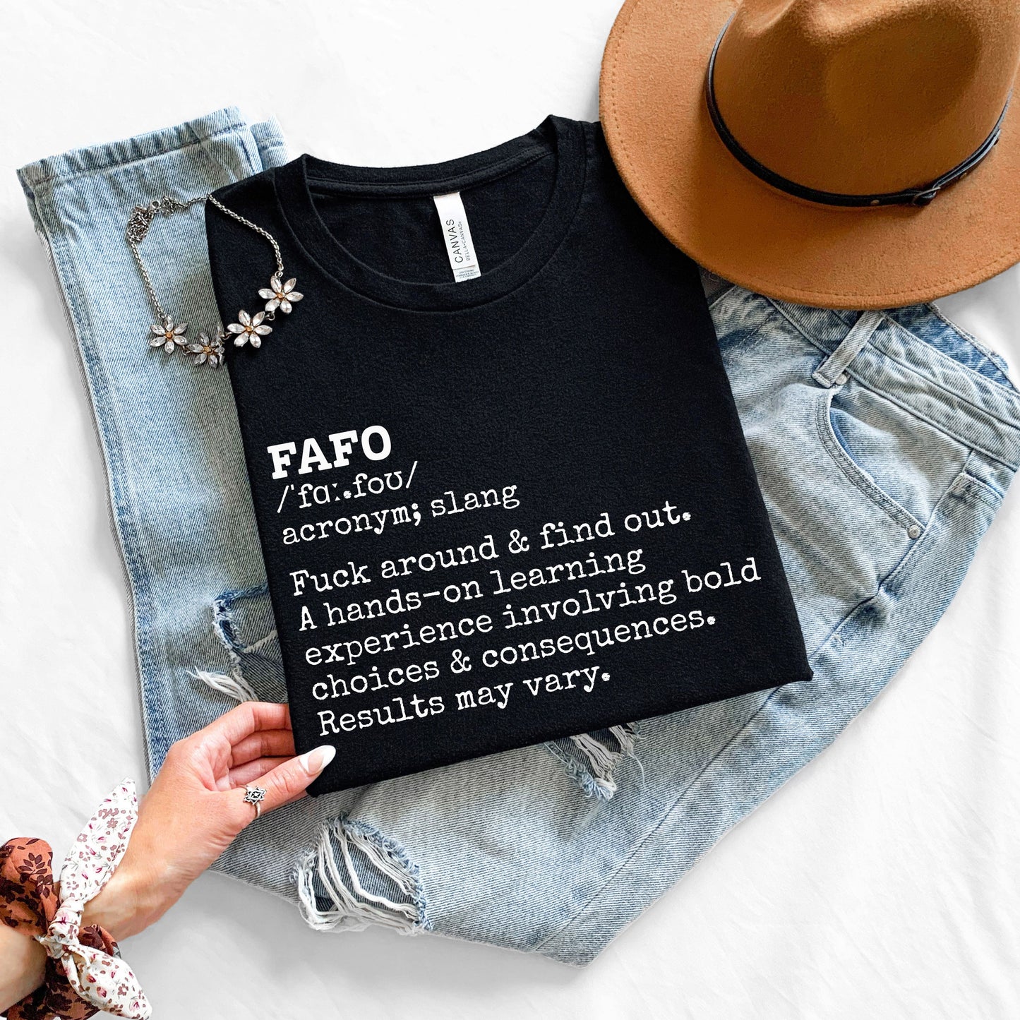 FAFO Definition Statement Tee