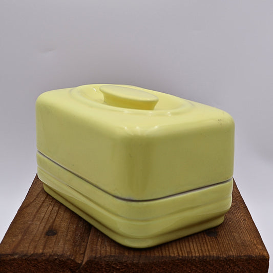 Hall China Westinghouse Butter Dish