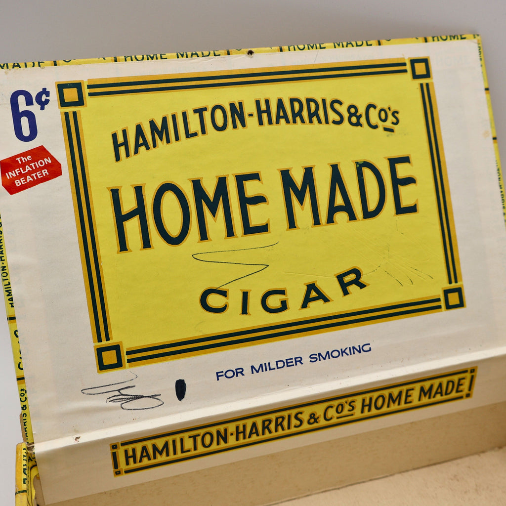 Hamilton-Harris Home Made Cigar Box