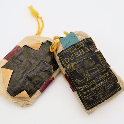 Antique Bull Durham Tobacco Pouches