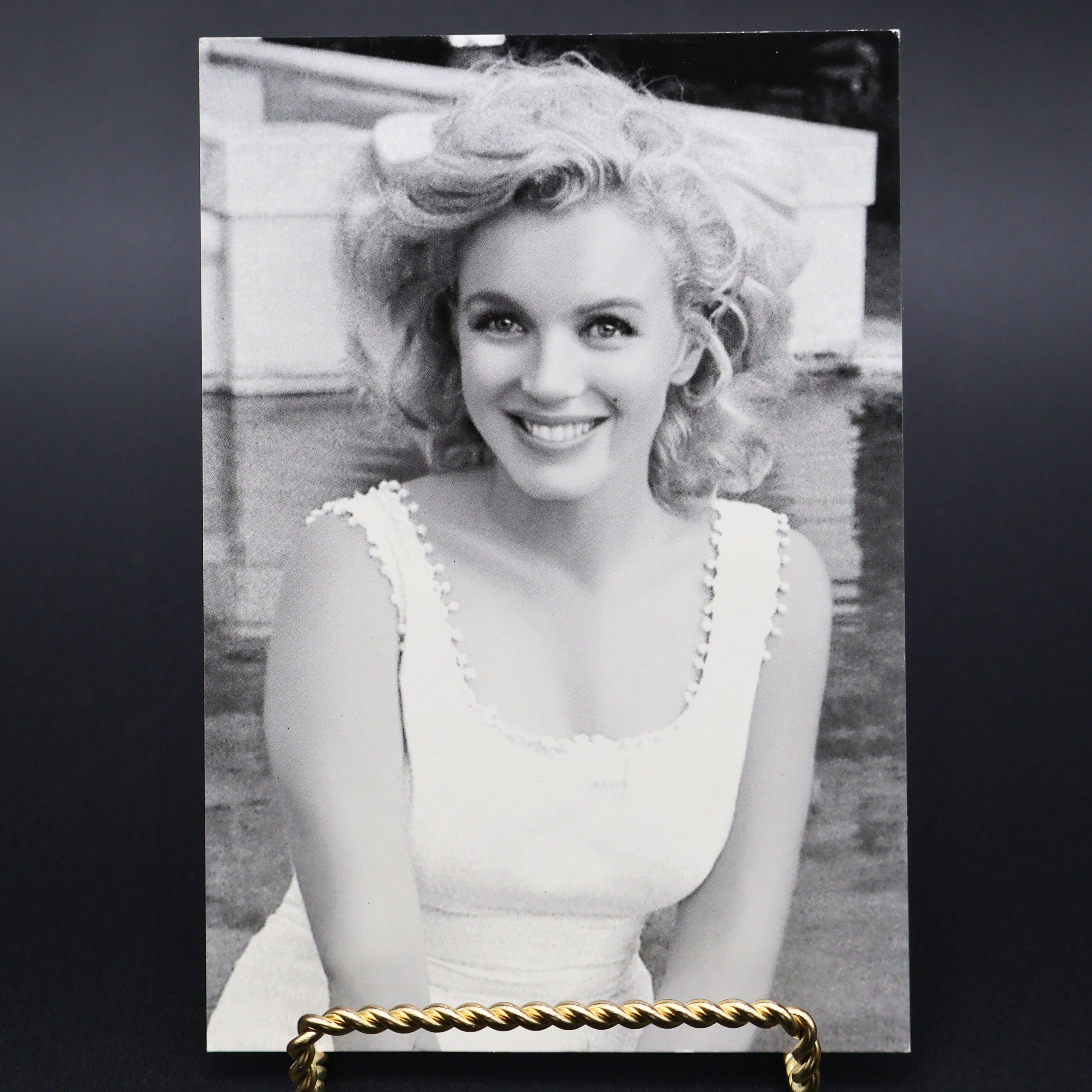 Licensed Marilyn Monroe Sam Shaw Postcard | 2005 Classico San Francisco Black & White Hollywood Collectible