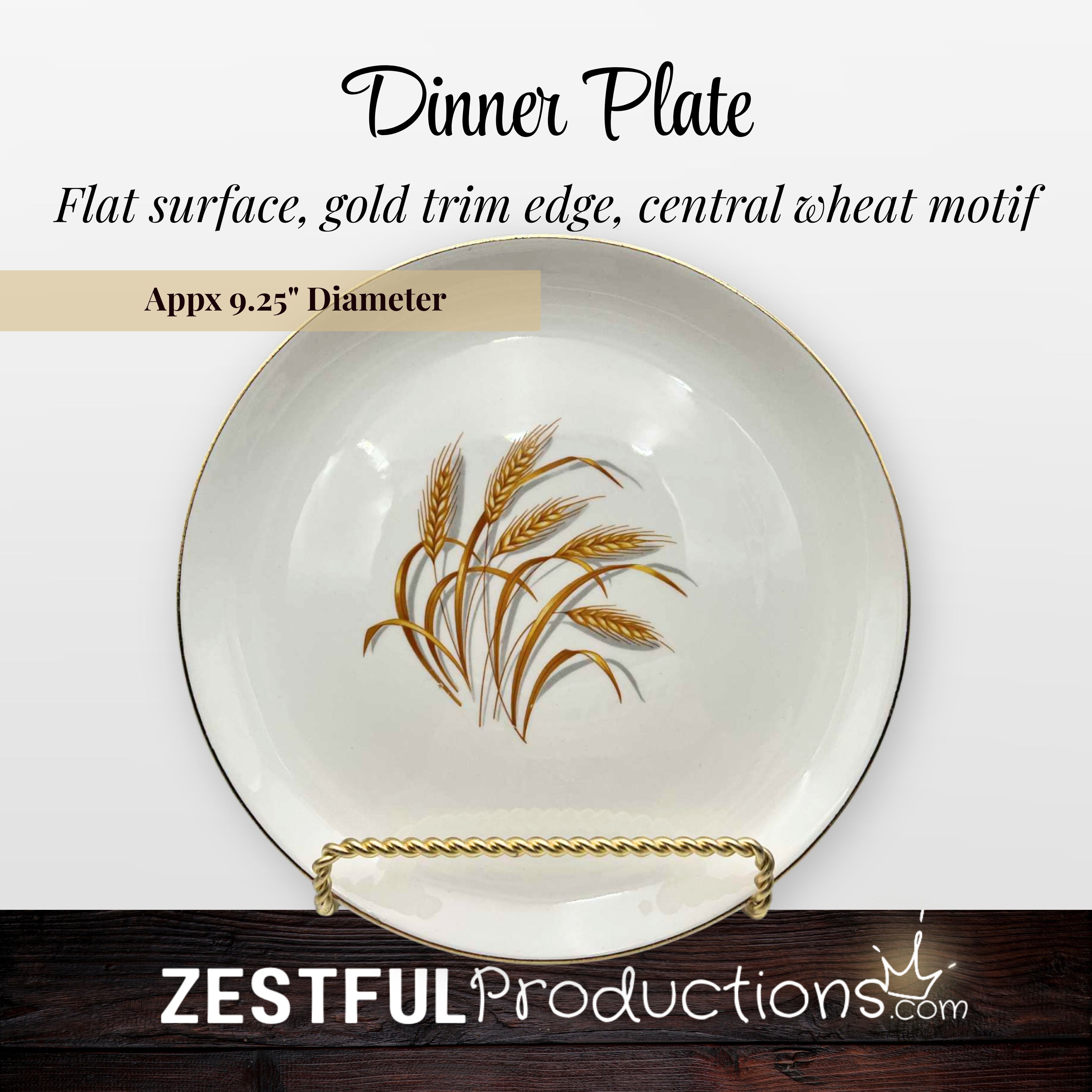 Homer Laughlin Golden Wheat Place Setting Sets