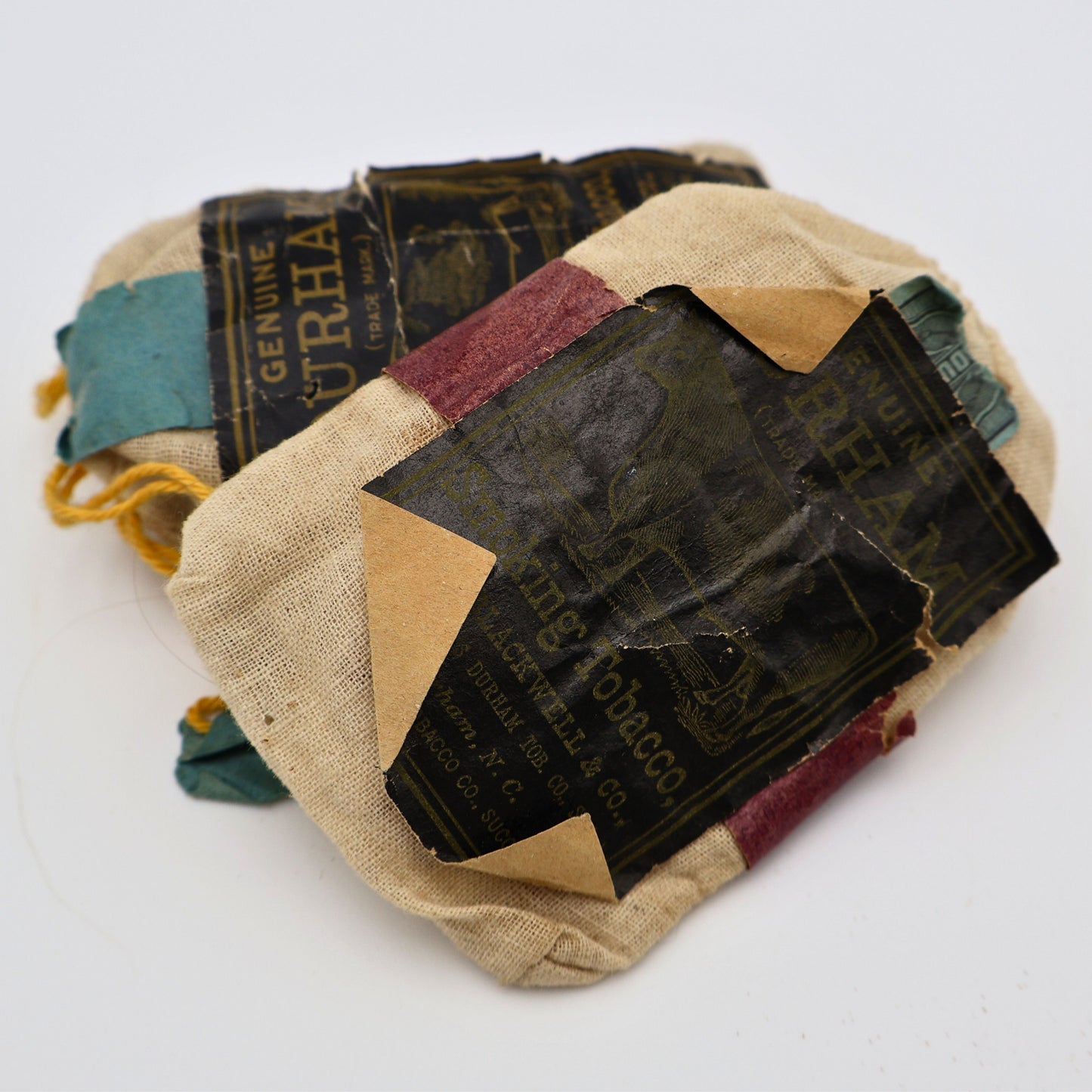 Antique Bull Durham Tobacco Pouches