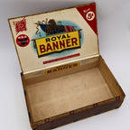 Royal Banner Wooden Cigar Box