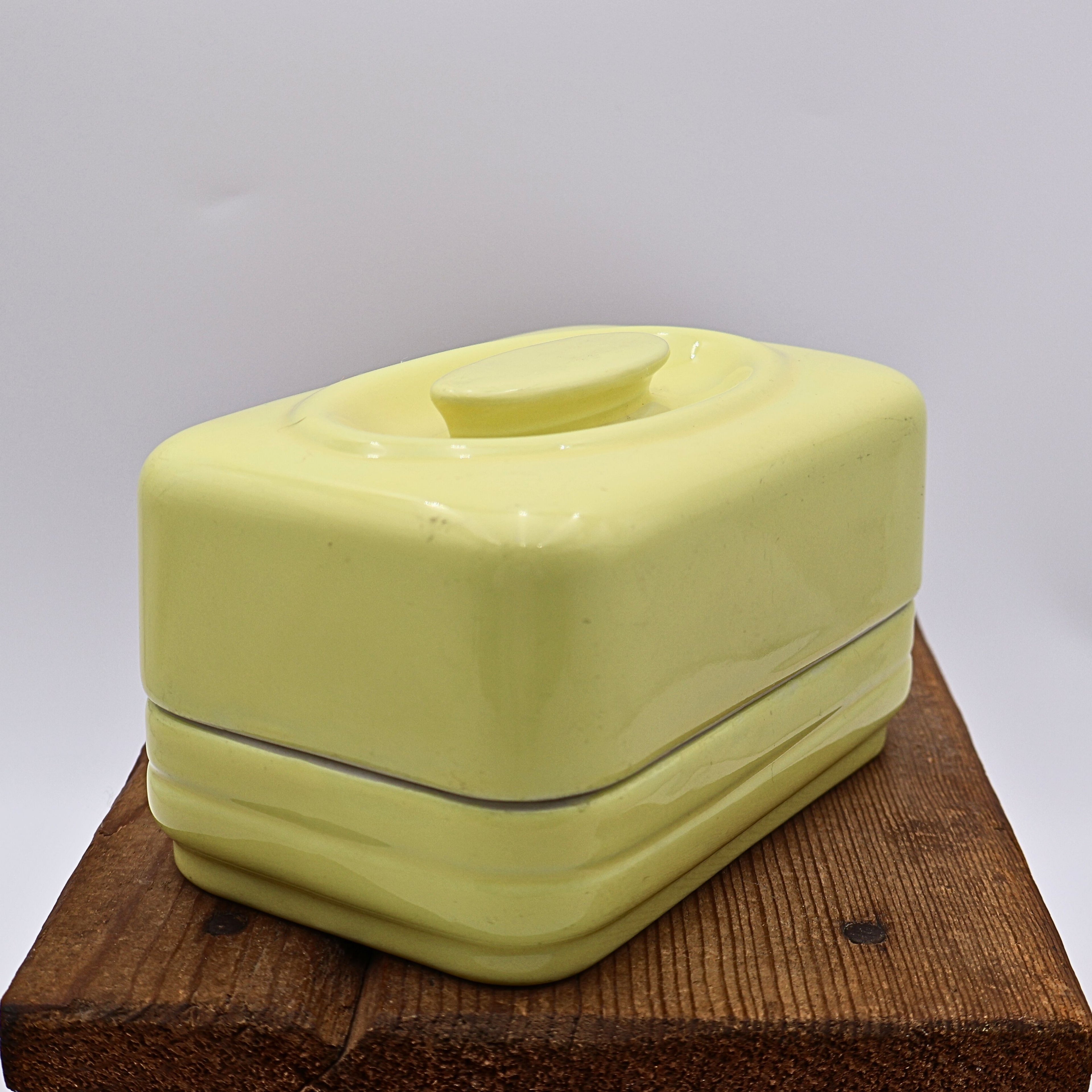 Hall China Westinghouse Butter Dish