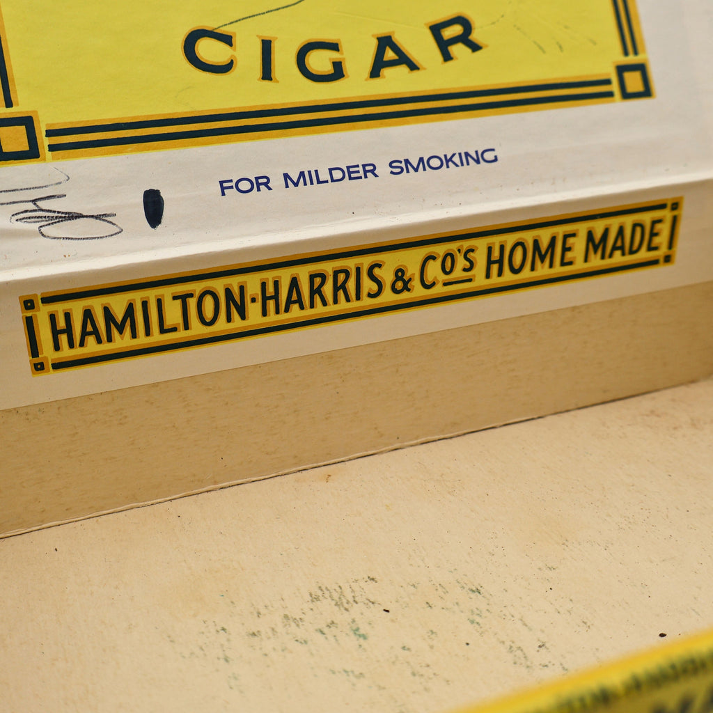 Hamilton-Harris Home Made Cigar Box