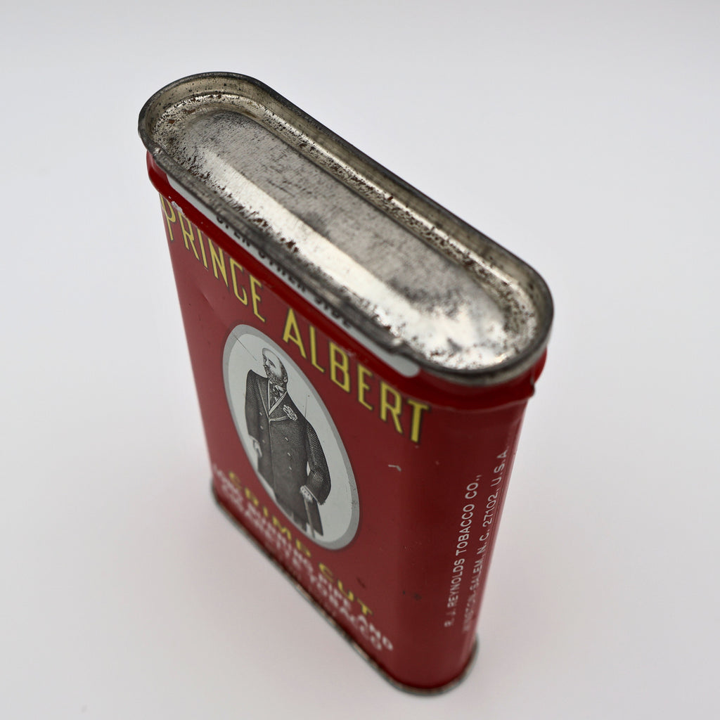 Vintage Prince Albert Tobacco Tin | R.J. Reynolds Crimp Cut Pipe & Cigarette Tobacco Advertising Collectible
