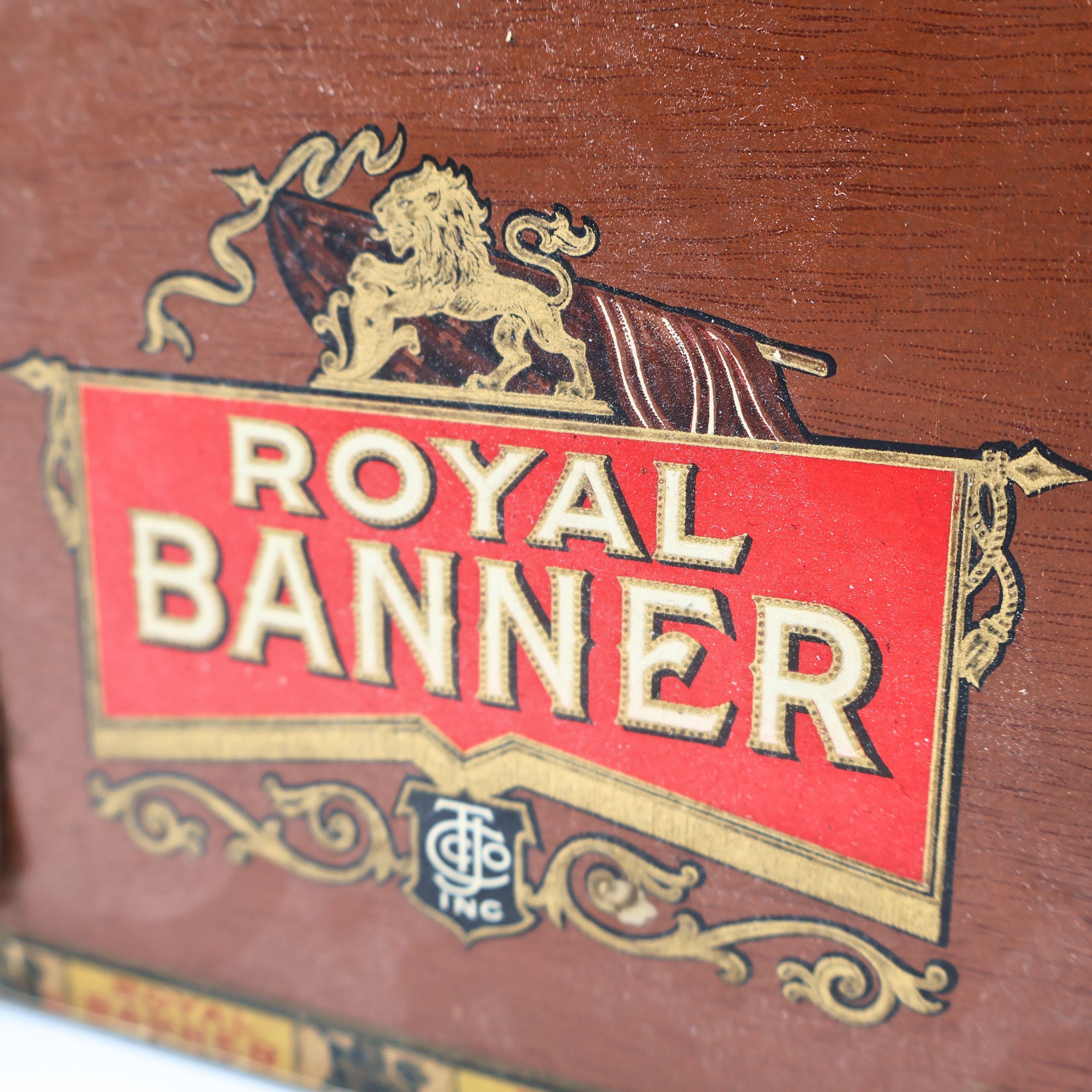 Royal Banner Wooden Cigar Box