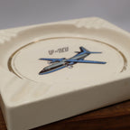 Fokker F27 Airplane Advertising Ashtray