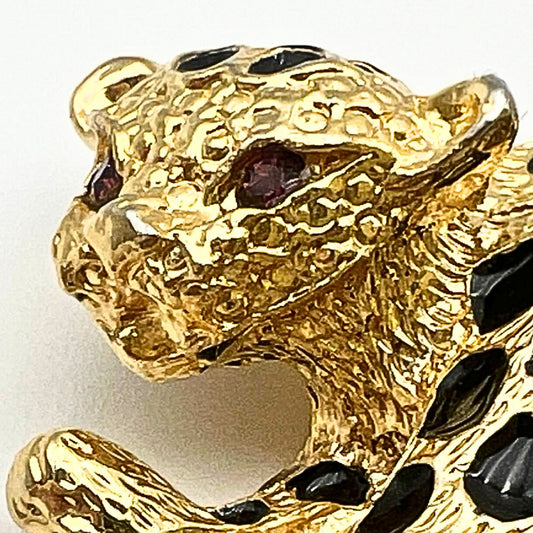 Park Lane Cheetah Brooch Pin