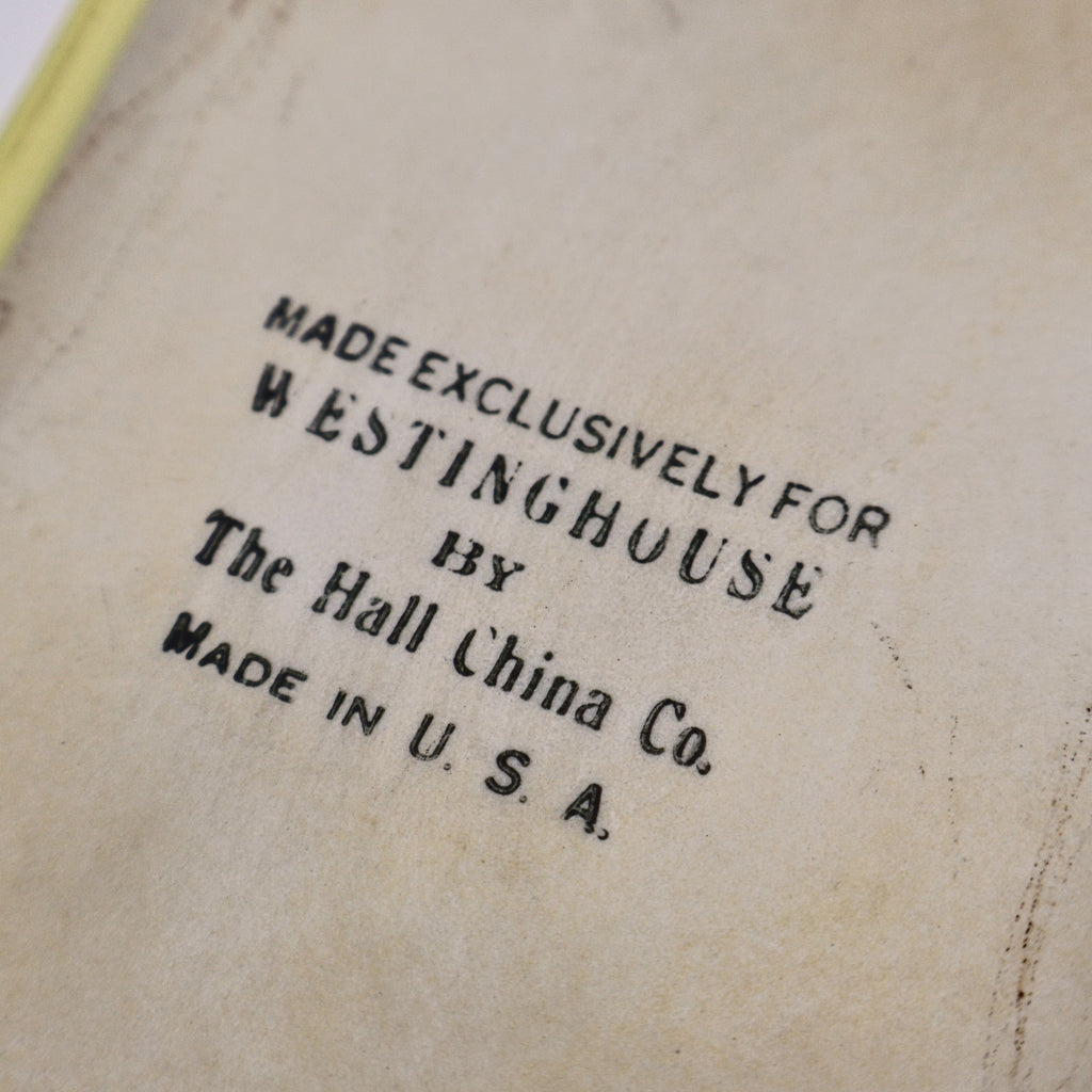 Hall China Westinghouse Butter Dish