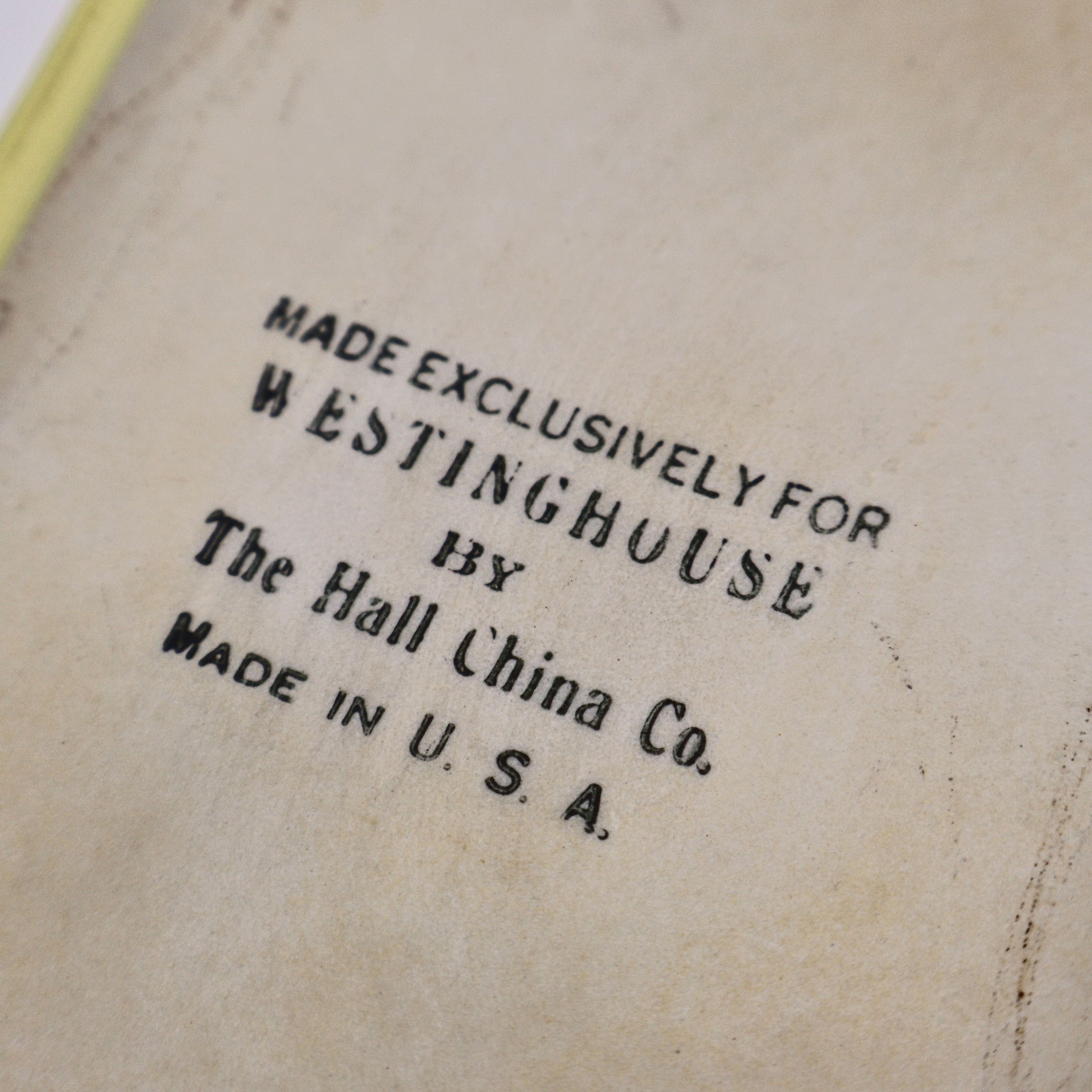 Hall China Westinghouse Butter Dish