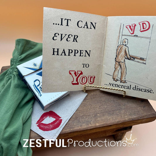 Curated Military Vignette 1944 WWII