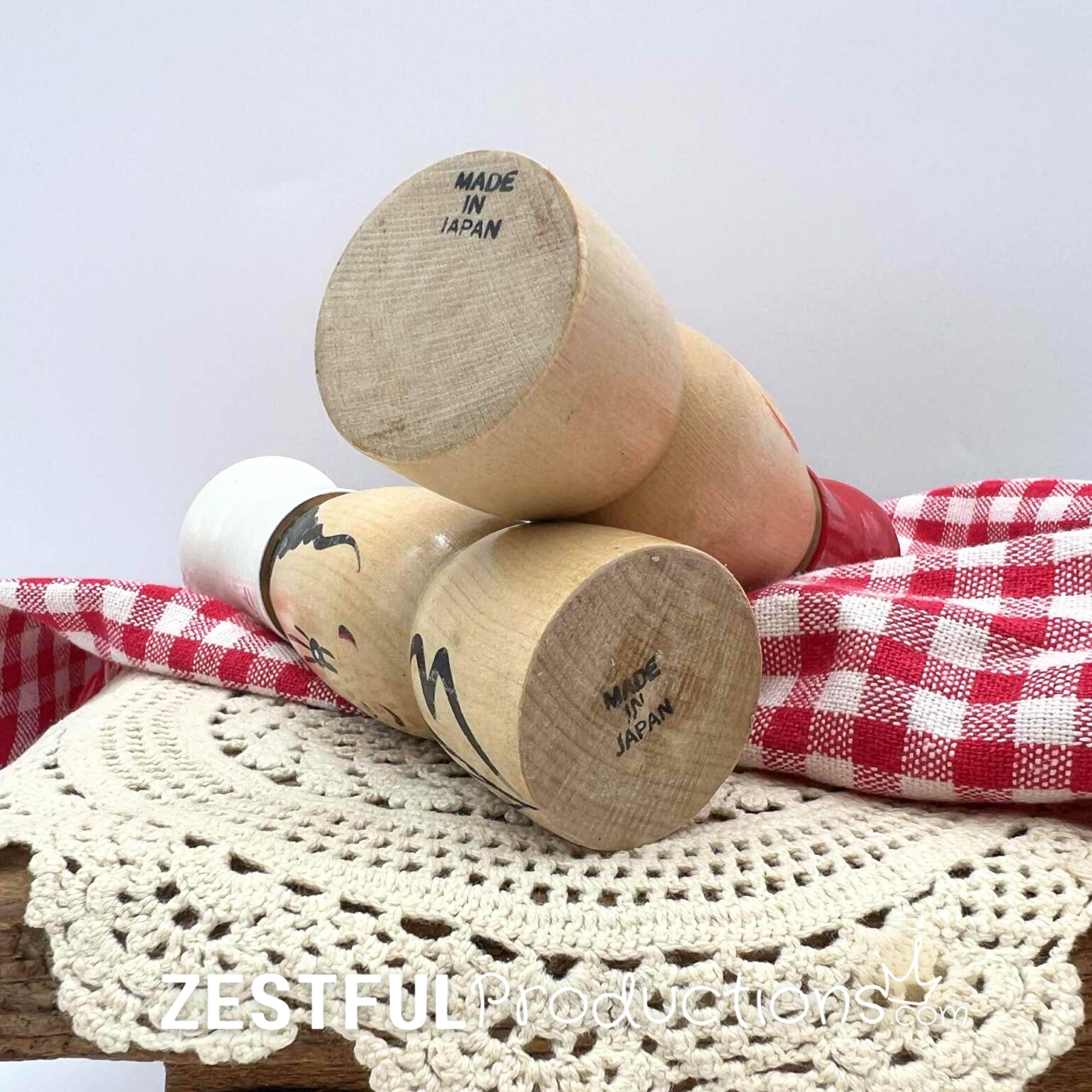 Wooden Salt and Pepper Shakers