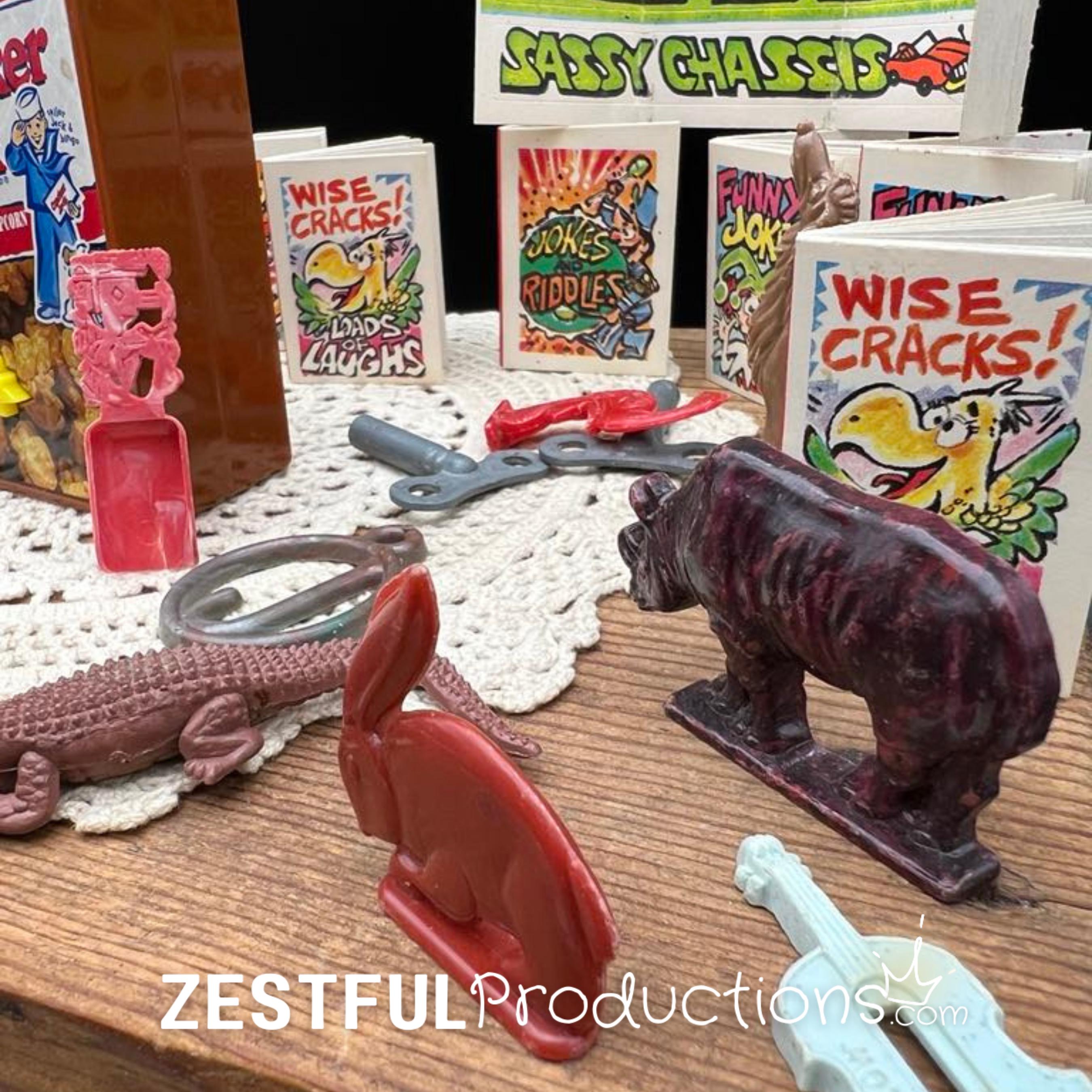 Vintage Cracker Jack Prizes