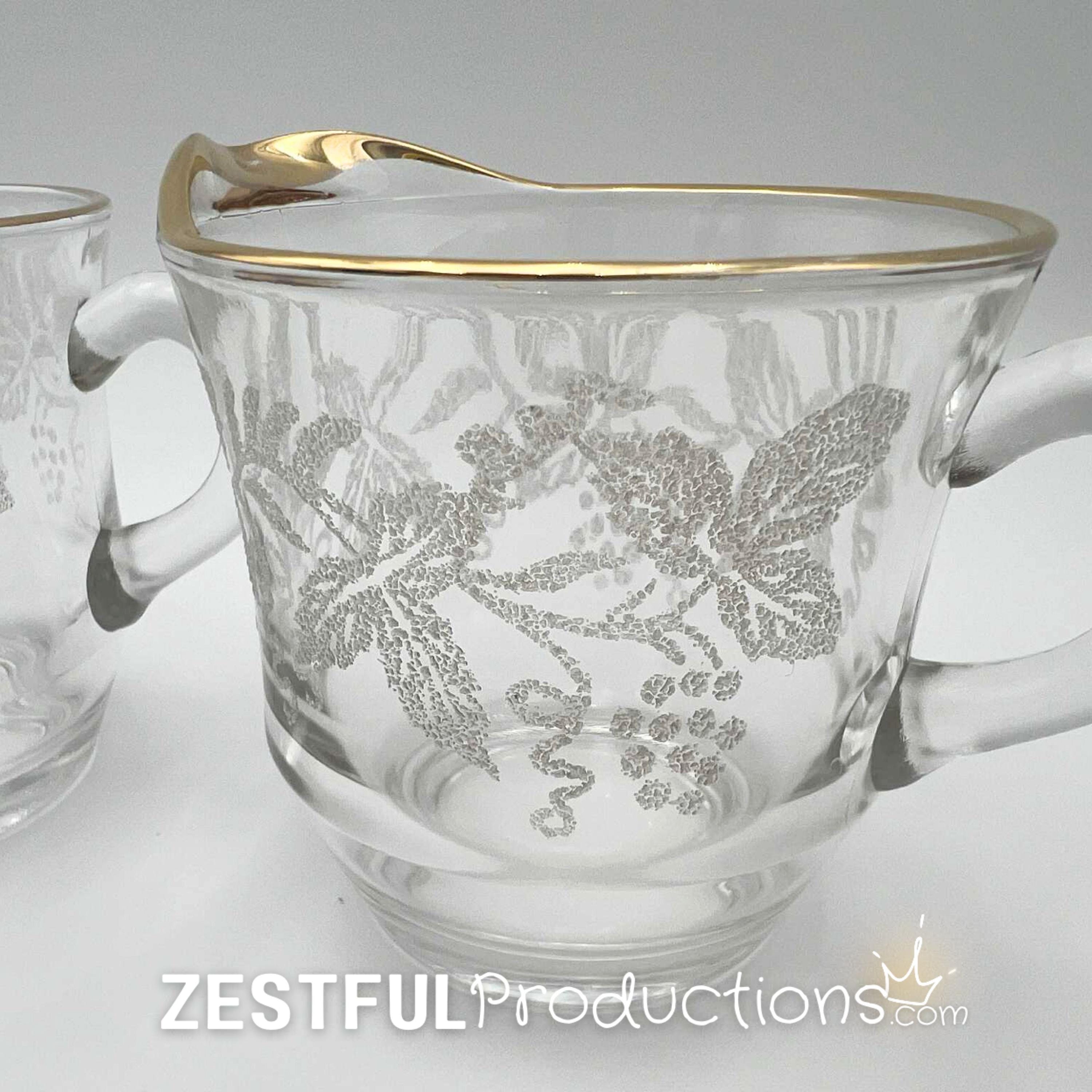 Vintage 1940s Bartlett Collin Cream & Sugar