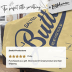 Salted Butter Soft Minky Throw Blankets