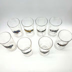 Vintage Avon Antique Car Highball Glasses | Classic Automotive Barware