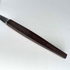 Vintage Japanese Cheese Plane | Dark Wood Handle with Stainless Steel Cheese Slicer | Mid-Century Style