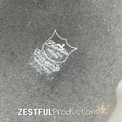 Geo W. Bollman & Co. maker’s mark inside a vintage 1950s tilt hat