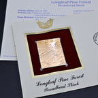 2002 Longleaf Pine Forest First Day Cover Set of 6 | USPS Nature of America 22kt Gold Replica Stamp Collection