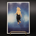 Marilyn Monroe 1959 Jumpology postcard featuring Philippe Halsman studio photograph