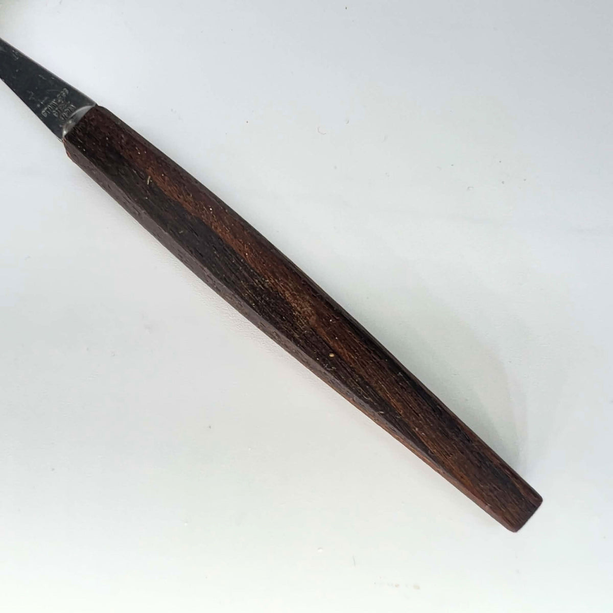 Vintage Japanese Cheese Plane | Dark Wood Handle with Stainless Steel Cheese Slicer | Mid-Century Style