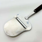 Vintage Japanese Cheese Plane | Dark Wood Handle with Stainless Steel Cheese Slicer | Mid-Century Style