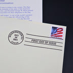 Vintage 2001 United We Stand First Day Cover | 22kt Gold Stamp Replica | Postal Commemorative Society Collectible