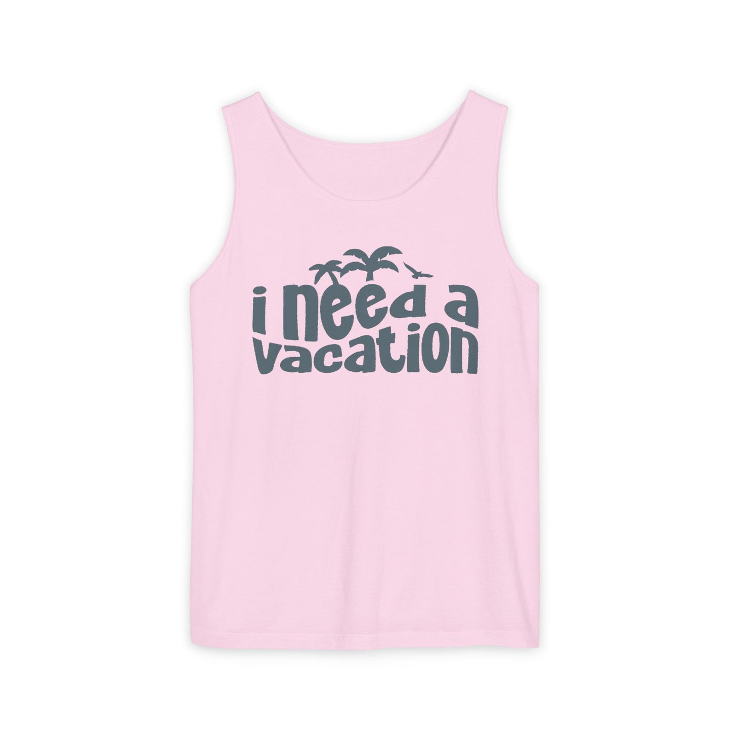 pink blossom vacation tank top graphic shirt cute summer beach tank women