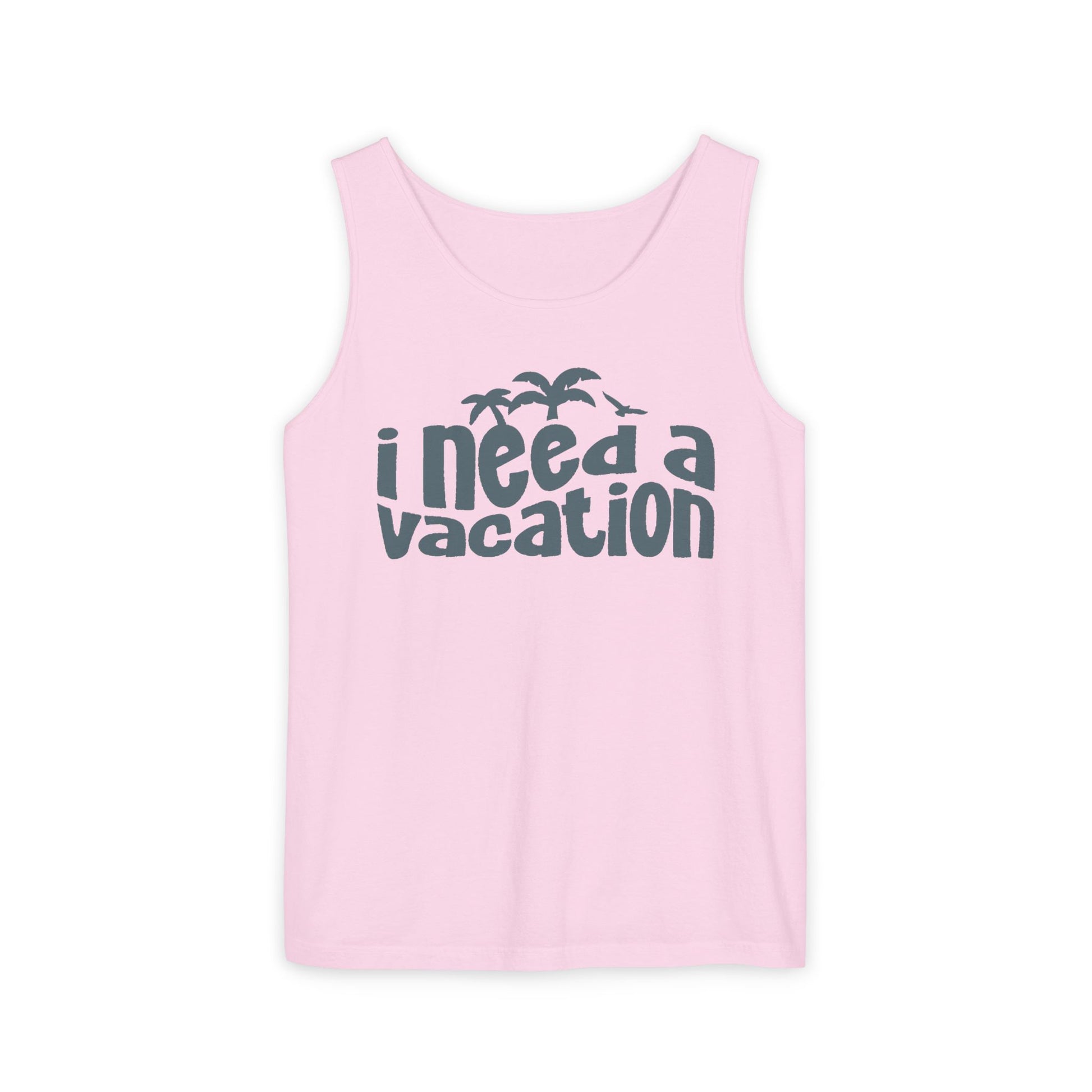 pink blossom vacation tank top graphic shirt cute summer beach tank women