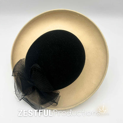 Full view of a vintage 1950s Geo W. Bollman tilt hat