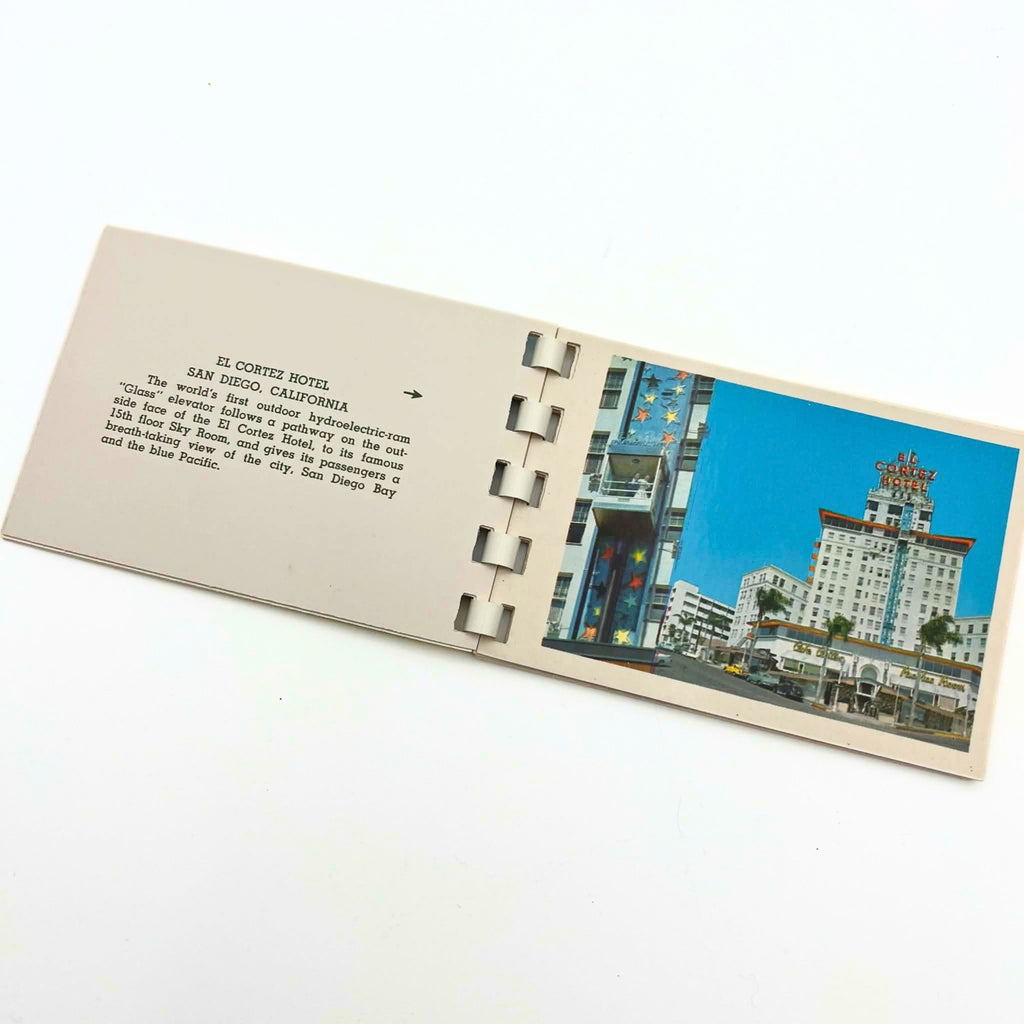Vintage San Diego Souvenir Mini Photo Postcard Booklet by Western Publishing & Novelty Co