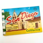 Vintage San Diego Souvenir Mini Photo Postcard Booklet by Western Publishing & Novelty Co